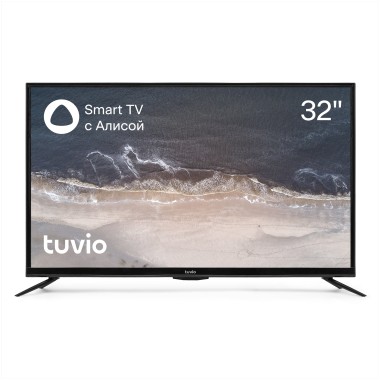 32” Телевизор Tuvio Full HD DLED на платформе Яндекс.ТВ, STV-32FDFBK1R, черный цена, характеристики, отзывы